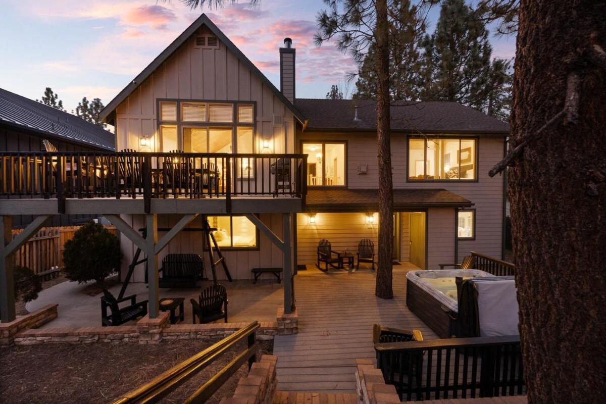 New Serenity Lodge Base Of Snow Summit Hot Tub Lac Big Bear Extérieur photo