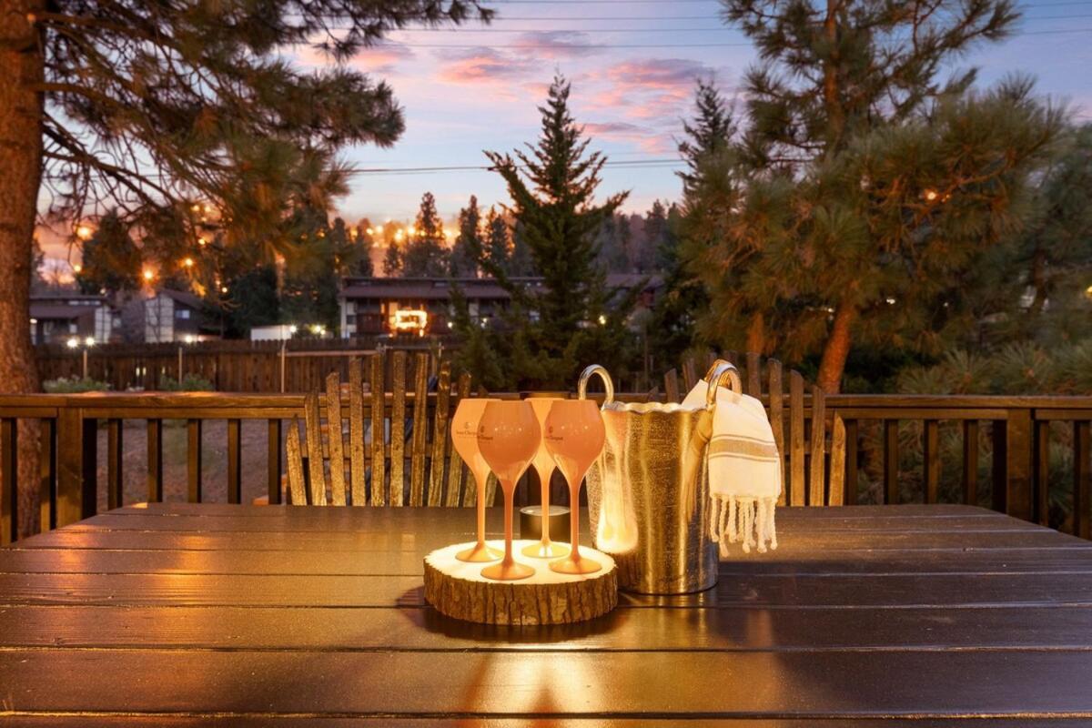 New Serenity Lodge Base Of Snow Summit Hot Tub Lac Big Bear Extérieur photo